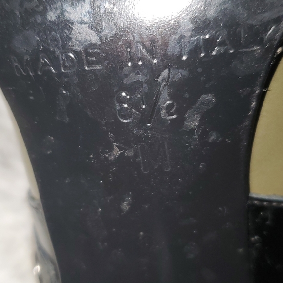 Kors Michael kors S. 6.5 Black & Green Leather - Picture 6 of 9